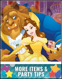 Beauty and the Beast Party Supplies, Decorations, Balloons and Ideas